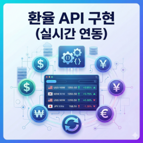 실시간 환율 ( API 구현 )